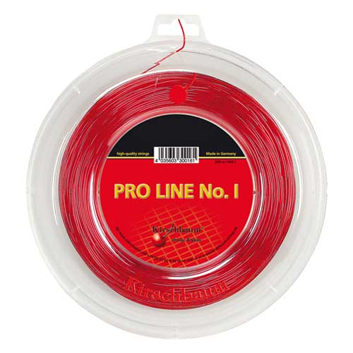 Kirschbaum Tennissaite PRO LINE No. I rot 200m