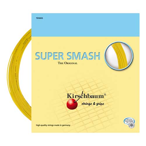 Kirschbaum Tennissaite SUPER SMASH gelb 12m