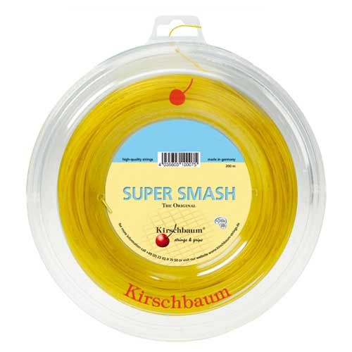 Kirschbaum Tennissaite SUPER SMASH gelb 200m
