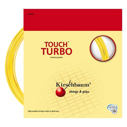 Kirschbaum Tennissaite TOUCH TURBO perlgelb 12m